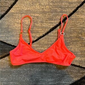 AERIE CORAL BIKINI TOP